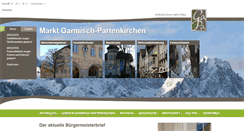 Desktop Screenshot of buergerservice.gapa.de