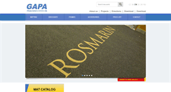 Desktop Screenshot of gapa.cz
