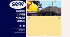 Desktop Screenshot of gapa.com.mx