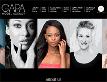 Tablet Screenshot of gapa.co.za